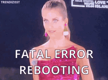 Error Rebooting GIF - Error Rebooting Cathy Hummels GIFs