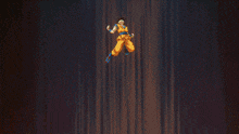 a cartoon of a person with a yellow light coming out of their chest