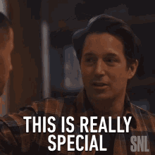 This Is Really Special Thank You Saturday Night Live GIF - This Is Really Special Thank You Saturday Night Live Snl GIFs