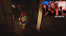 a screenshot of two women playing a video game with a daily goal of 0/10