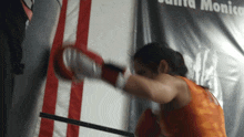 Boxing Michelle Khare GIF - Boxing Michelle Khare Flurry Of Punches GIFs