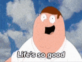 Peter Griffin Life Is Good GIF - Peter Griffin Life Is Good Dancing GIFs