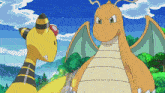 pokemon black and white adventures in unova and beyond dragonite ampharos pikachu axew