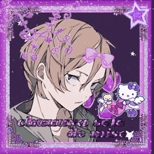 a picture of a girl with a bow on her head and the words chanuyen solo de miso