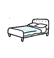 Bed Sleep Sticker - Bed Sleep Veronica Dearly Stickers