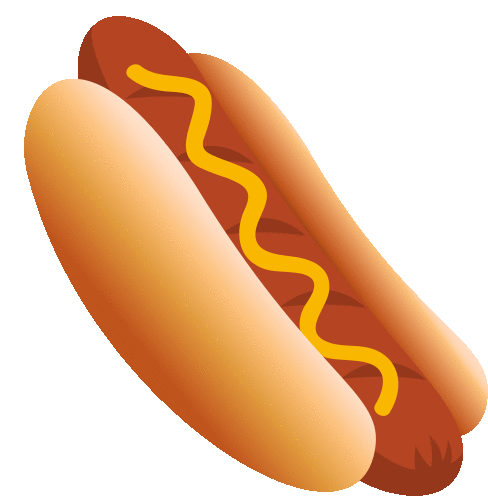 Hot Dog Food Sticker - Hot Dog Food Joypixels Stickers