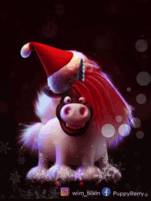 Unicorn Merry Christmas GIF - Unicorn Merry Christmas GIFs
