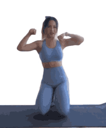 dance tired excited yoga exercise