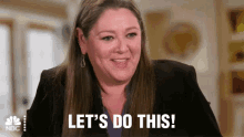 Lets Do This Camryn Manheim GIF - Lets Do This Camryn Manheim Best Of Broadway GIFs