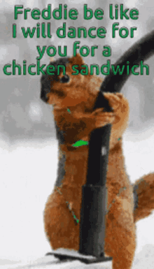 i will dance chicken sandwich sway freddie