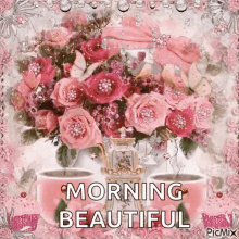 Morning Beautiful Good Morning GIF - Morning Beautiful Good Morning Flowers GIFs