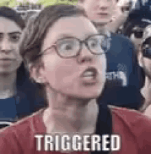 Triggered Lady GIF - Triggered Lady GIFs