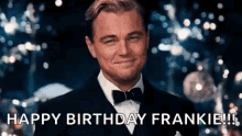 Cheers Leonardo Dicaprio GIF - Cheers Leonardo Dicaprio Happy New Year Frankie GIFs