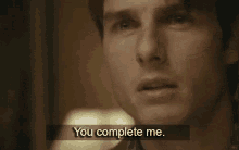 You Complete Me GIF - Tom Cruise Jerry Maguire Love GIFs