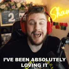 I'Ve Been Absolutely Loving It Shawn Gilhuly GIF - I'Ve Been Absolutely Loving It Shawn Gilhuly Shawn Games GIFs