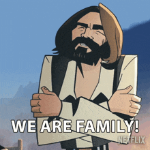 We Are Family Charles Manson GIF - We Are Family Charles Manson Fred Armisen GIFs