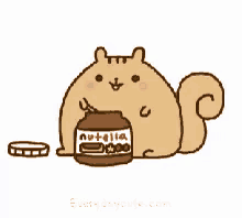 I Might Be This GIF - Nutella Cat Eat GIFs