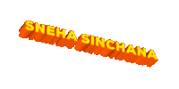 Sneha Sinchana Sticker