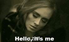 Adele Hello GIF - Adele Hello Helloitsme GIFs