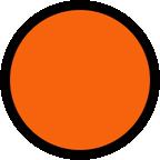 Orange Sticker - Orange Stickers