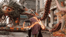 Fighting Wong GIF - Fighting Wong Doctor Strange In The Multiverse Of Madness GIFs