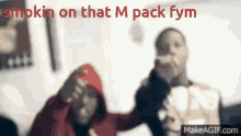 Smokin On That M Pack GIF