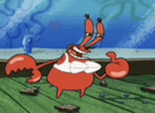 Mr Krabs And The Next Day GIF