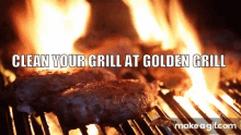 Grill Golden Grill GIF - Grill Golden Grill Grill Cleaning GIFs