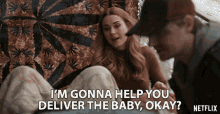 im gonna help you deliverthe baby okay alexandra breckenridge melinda monroe virgin river pregnant