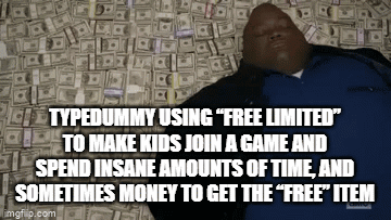 When you scam free Robux - Imgflip