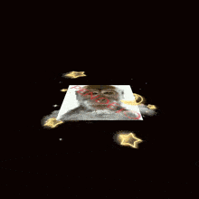 a cube with a picture of a monkey and the word pendejo written in red