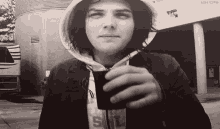 Coffee Gerard Way GIF - Coffee Gerard Way Drinking GIFs