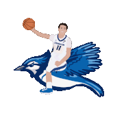 a drawing of a basketball player with the number 11 on his shirt