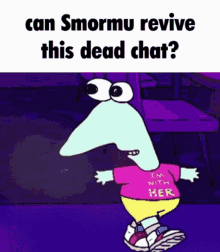 Dead Chat Smiling Friends GIF - Dead Chat Smiling Friends Smormu GIFs