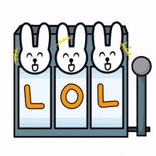 slotmachine slot rabbit gag game