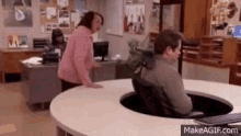 Parks And Rec Funny Turkey GIF