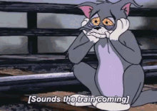Depressed Tom And Jerry GIF
