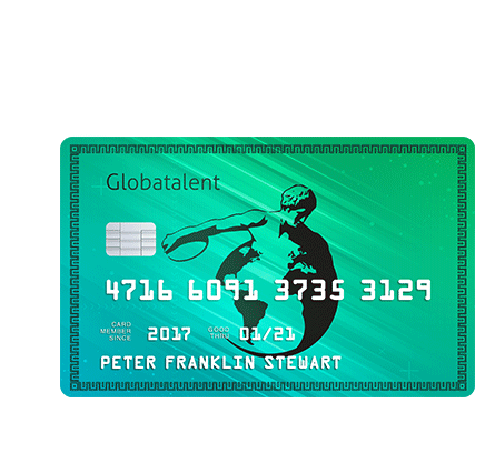 Globatalent Card Sticker - Globatalent Card Gbt Stickers