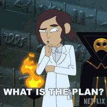 What Is The Plan Reagan Ridley GIF - What Is The Plan Reagan Ridley Inside Job GIFs