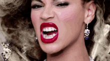 Beyonce Vampire Grillz GIF - Grill Grillz Beyonce GIFs