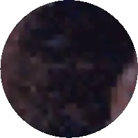 a purple circle with a blurred image of a person in it