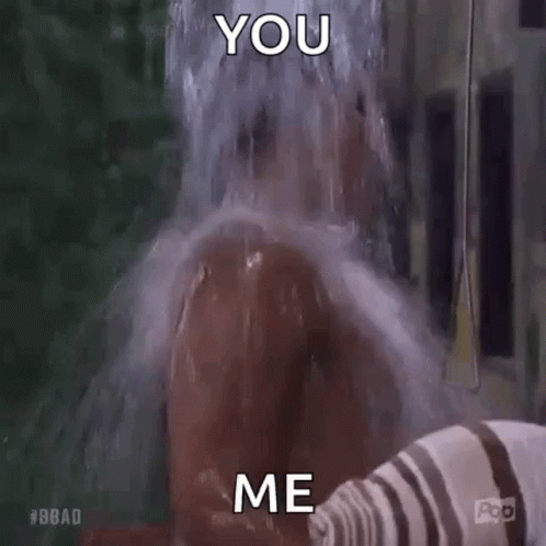 Masturbate curly beach shower