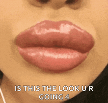 Botox Fake Lips GIF - Botox Fake Lips GIFs