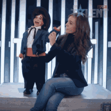 Ventrílocuo Celia Muñoz GIF - Ventrílocuo Celia Muñoz Got Talent España GIFs