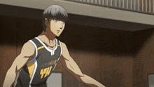 a man in a basketball uniform has the number 4 on his chest