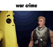 War Crime Fortnite Banana GIF - War Crime Fortnite Banana GIFs