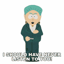 i should have never listen to you mayor mcdaniels south park s13ep12 the f word