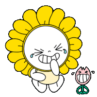 Flower Sunflower Sticker