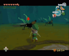 wind waker savage labyrinth combat action fight