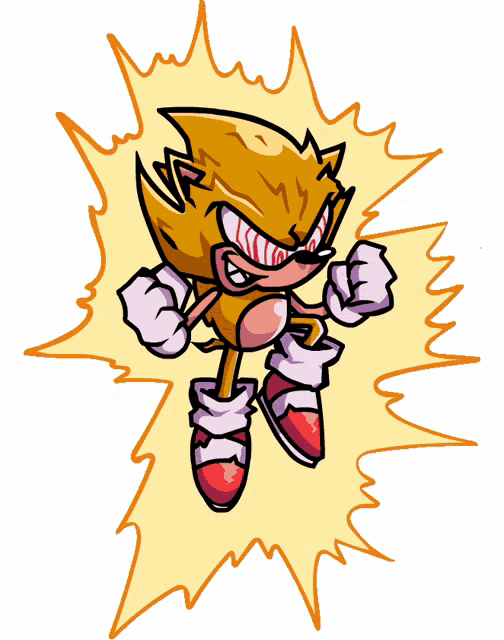 Fleetway Super Sonic - Fleetway - Sticker